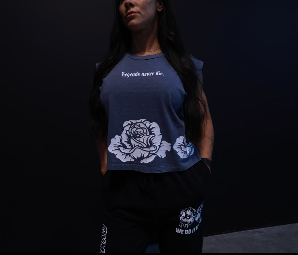 Rose Boxer Tee