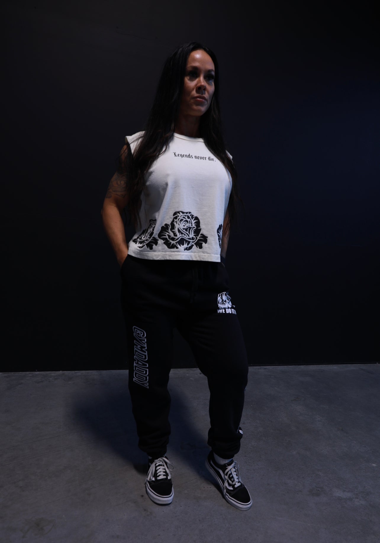Rose Boxer Tee